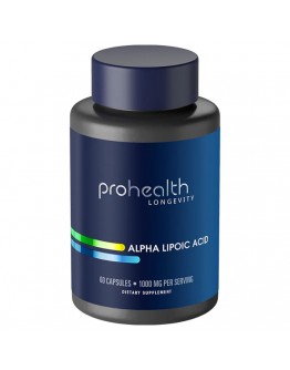ProHealth Alpha Lipoic Acid - 1000 mg per serving, 60 capsules