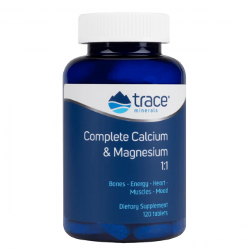 Trace Minerals Complete Calcium & Magnesium 1:1