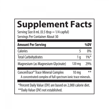 Trace Minerals Liquid Magnesium Glycinate