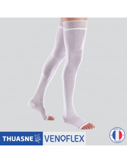 Venoflex Clinic Unisex Thigh Stocking / C2, Open Toes