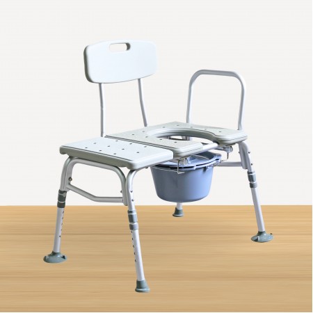 FT7302 Aluminium Bench Commode