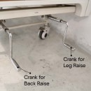 2 Crank Manual Split Hospital Bed