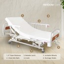 2 Crank Manual Split Hospital Bed