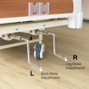 2 Crank Manual Hospital Bed