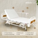 2 Crank Manual Hospital Bed