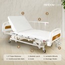 3 Crank Manual Hospital Bed