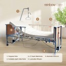 Domiflex 3 Plus Premium Nursing Bed, Split Side Rails