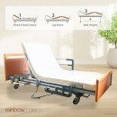 Livorno Premium Nursing Bed, Foldable Side Rails