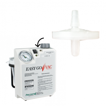 Suction Pump Filter (for EasyGoVac Portable Pump)