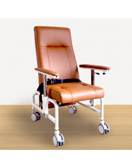 KW-W Reclining Geriatric Chair (Steel, With Wheels)