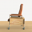 KW-W Reclining Geriatric Chair (Steel, With Wheels)