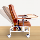 KW-W Reclining Geriatric Chair (Steel, With Wheels)