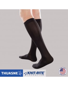 Therafirm Ease Men's Short Knee High Stockings / C2, Closed Toes