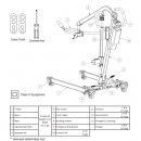 PL350CT Car Transfer Mobile Floor Lift