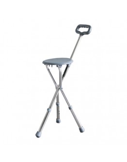 FS9112L Adjustable Walking Stick with Seat