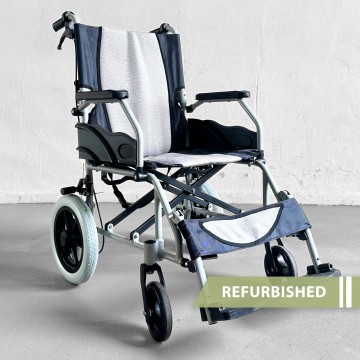 RC-30 Lightweight Wheelchair (Blue) // Refurbished