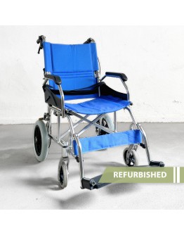 RC-30 Lightweight Wheelchair (Blue-1) // Refurbished 