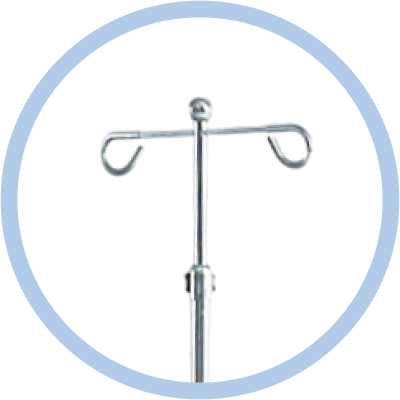 I.V. Drip Stand that is included upon Purchase with the Hospital Beds