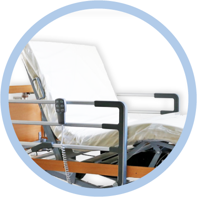 Domiflex 3 Continuous Bed Side Rails for Enhanced Patient Safety and Support